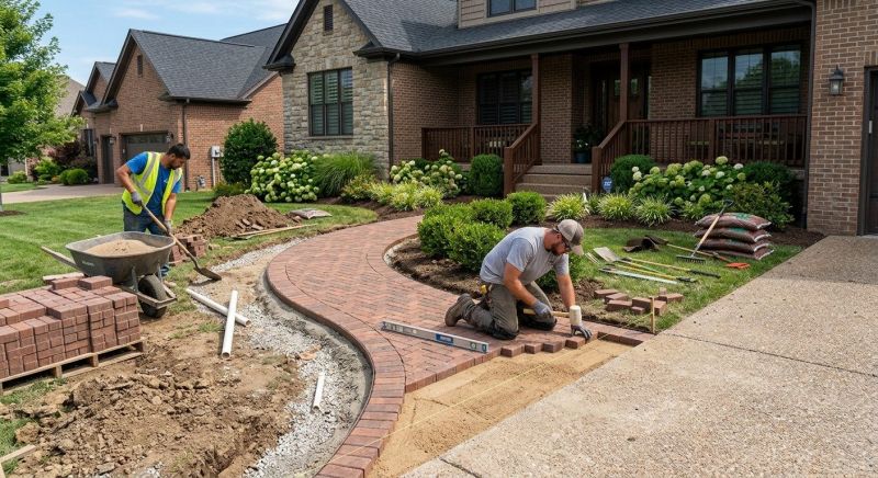Brick Paving Installation in Norwalk, CT